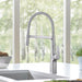 Pvd Steel - BLANCO Rivana Semi-Pro Pull-Down Dual-Spray Kitchen Faucet