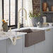 Satin Gold - BLANCO Rivana Semi-Pro Pull-Down Dual-Spray Kitchen Faucet