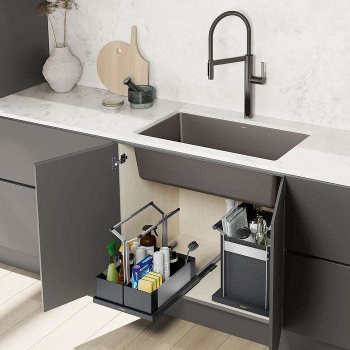 BLANCO Under Kitchen Sink Cabinet Storage Caddy - Double