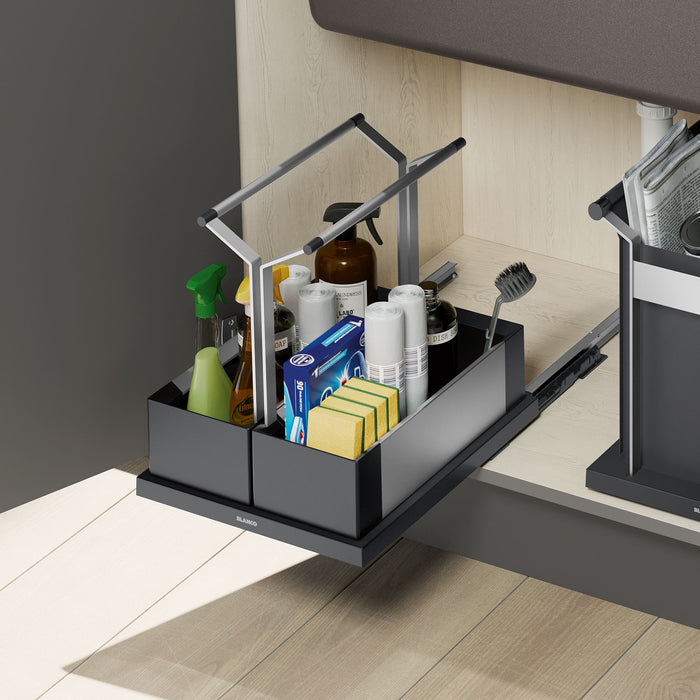 BLANCO Under Kitchen Sink Cabinet Storage Caddy - Double