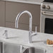Chrome - BLANCO Urbena Pull-Down Dual-Spray Kitchen Faucet