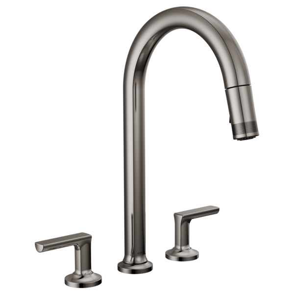 Brizo Kintsu 62506LF Widespread Pull-Down Faucet with Arc Spout - Less Handles