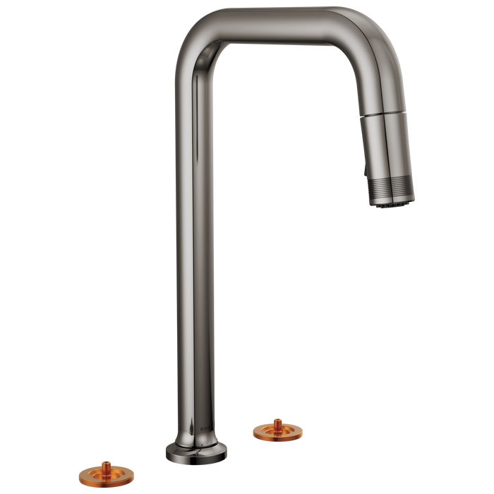 Brizo Kintsu 62507LF Widespread Pull-Down Faucet with Square Spout - Less Handles