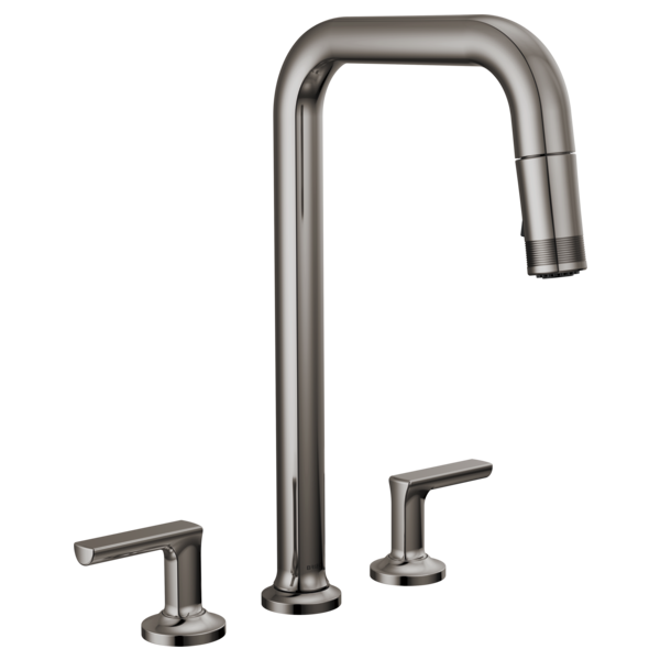 Brizo Kintsu 62507LF Widespread Pull-Down Faucet with Square Spout - Less Handles