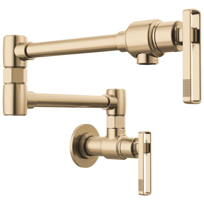 Brizo Kintsu 62807LF Wall Mount Pot Filler with Knob Handle