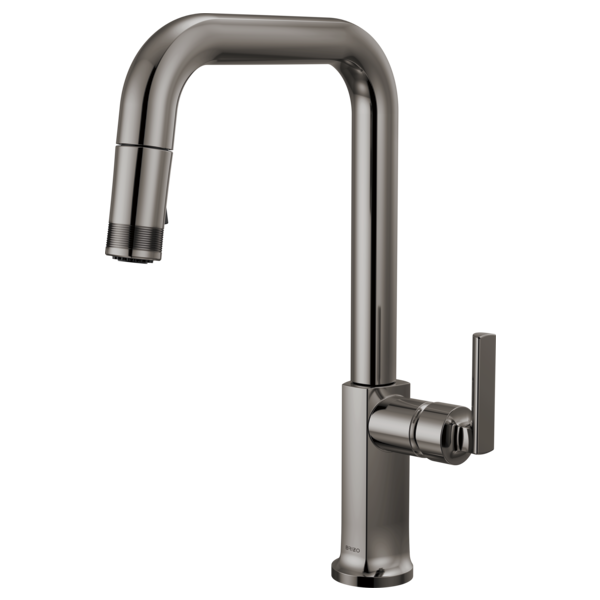 Brizo Kintsu 63007LF Pull-Down Faucet with Square Spout - Less Handle