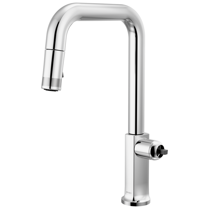 Brizo Kintsu 63007LF Pull-Down Faucet with Square Spout - Less Handle