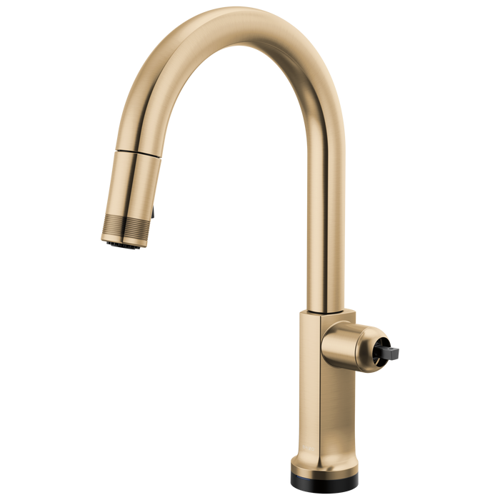 Brizo Kintsu 64006LF SmartTouch Pull-Down Faucet with Arc Spout - Less Handle