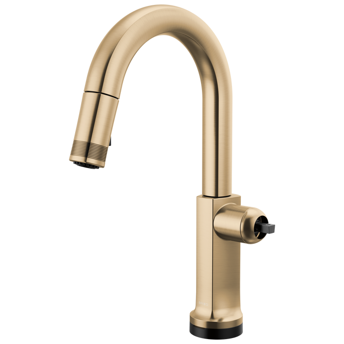 Brizo Kintsu 64906LF SmartTouch Pull-Down Prep Faucet with Arc Spout - Less Handle