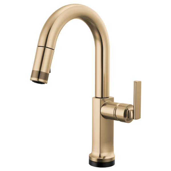 Brizo Kintsu 64906LF SmartTouch Pull-Down Prep Faucet with Arc Spout - Less Handle