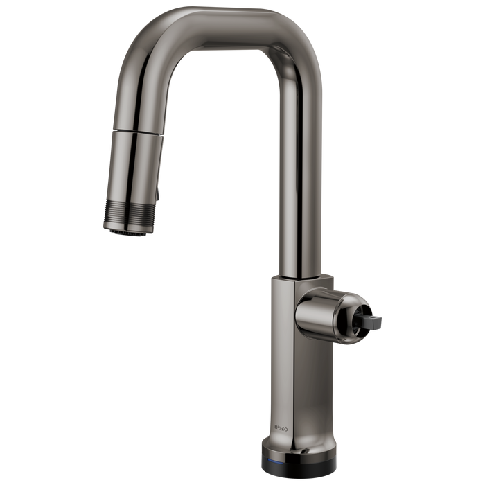 Brizo Kintsu 64907LF SmartTouch Pull-Down Prep Faucet with Square Spout - Less Handle
