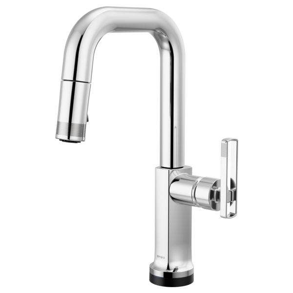 Brizo Kintsu 64907LF SmartTouch Pull-Down Prep Faucet with Square Spout - Less Handle
