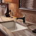 Brizo Rook 65060LF Single-Handle Lavatory Faucet 1.5 GPM, luxe nickel matte black - view 5