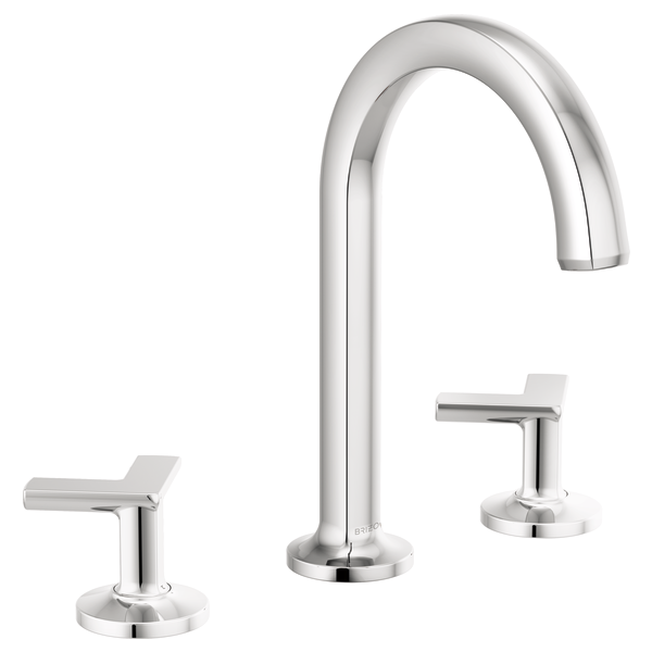 Brizo Kintsu 65306LF Widespread Lavatory Faucet with Arc Spout - Less Handles 1.2 GPM