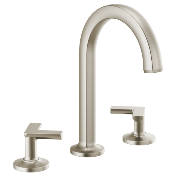 Brizo Kintsu 65306LF Widespread Lavatory Faucet with Arc Spout - Less Handles 1.2 GPM
