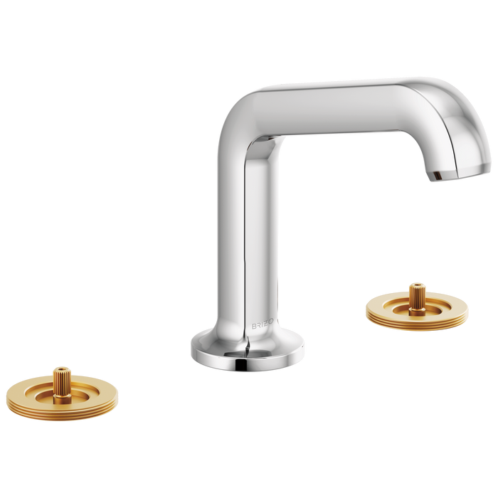 Brizo Kintsu 65307LF Widespread Lavatory Faucet with Angled Spout - Less Handles