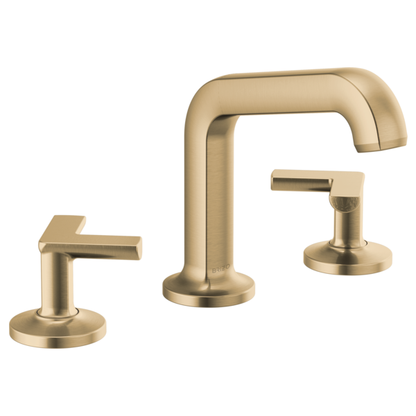 Brizo Kintsu 65307LF Widespread Lavatory Faucet with Angled Spout - Less Handles