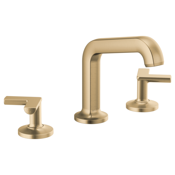 Brizo Kintsu 65307LF Widespread Lavatory Faucet with Angled Spout - Less Handles