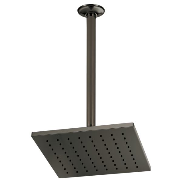 Brizo Essential Shower 81399 12" Linear Square Single-Function Raincan Shower Head - 1.75 GPM