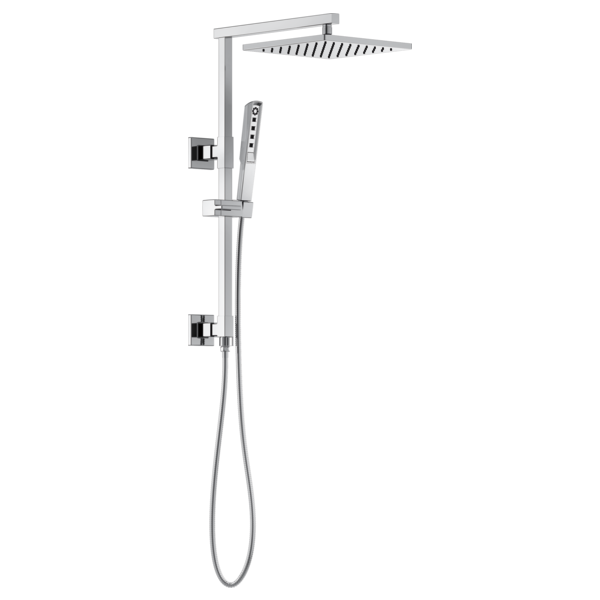 Brizo Essential Shower 81399 12" Linear Square Single-Function Raincan Shower Head - 1.75 GPM