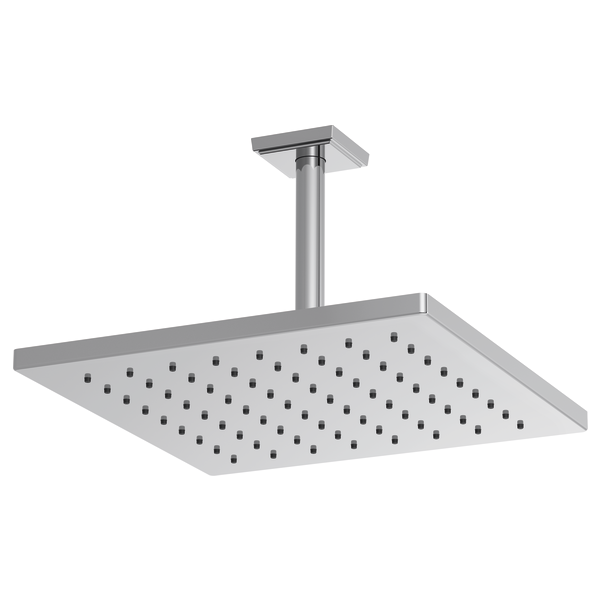 Brizo Essential Shower 81399 12" Linear Square Single-Function Raincan Shower Head - 1.75 GPM