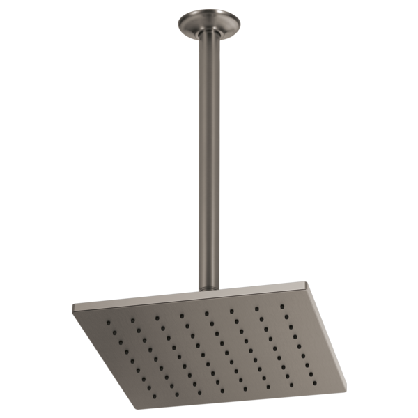 Brizo Essential Shower 81399 12" Linear Square Single-Function Raincan Shower Head - 1.75 GPM
