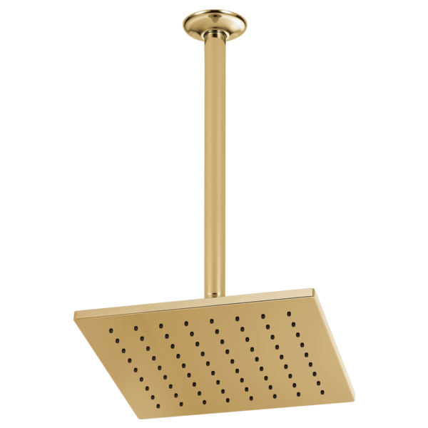 Brizo Essential Shower 81399 12" Linear Square Single-Function Raincan Shower Head - 1.75 GPM