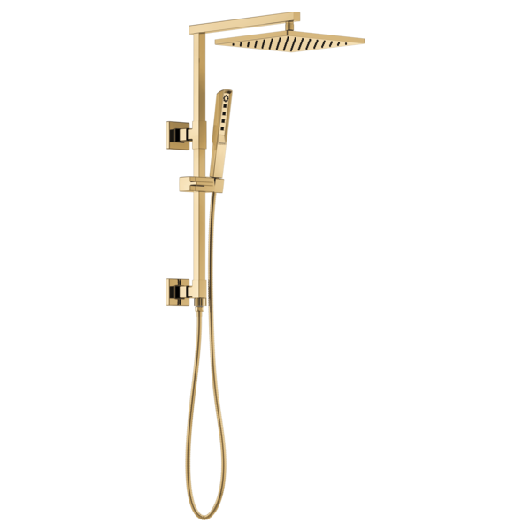 Brizo Essential Shower 81399 12" Linear Square Single-Function Raincan Shower Head - 1.75 GPM