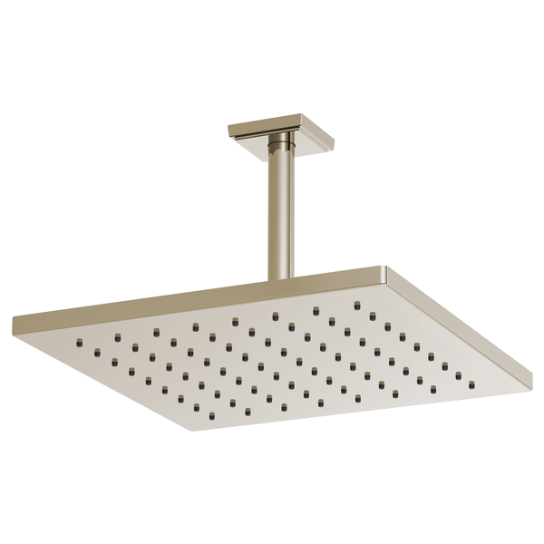 Brizo Essential Shower 81399 12" Linear Square Single-Function Raincan Shower Head - 1.75 GPM