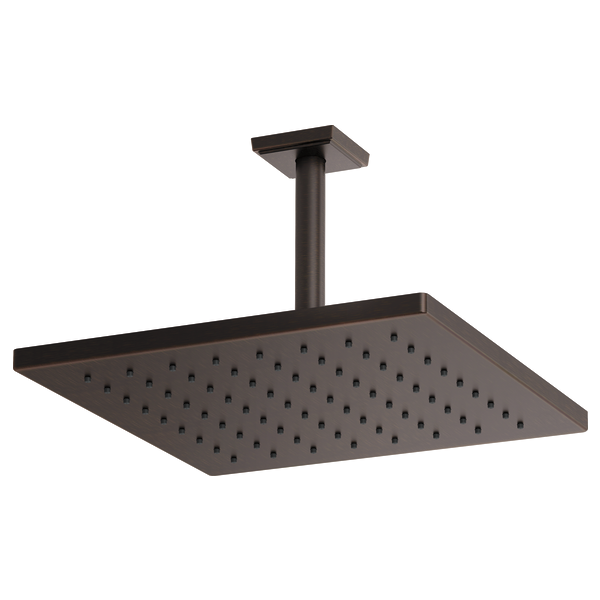 Brizo Essential Shower 81399 12" Linear Square Single-Function Raincan Shower Head - 1.75 GPM