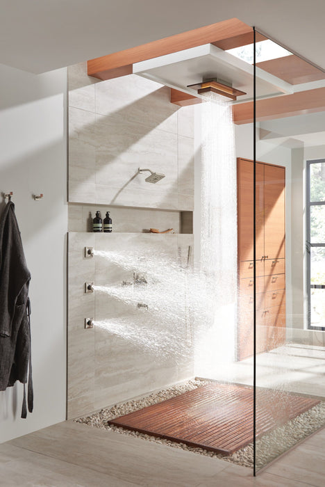 Brizo Frank Lloyd Wright 81422 21” Single-Function Raincan Shower Head with Integrated Lighting - 1.75 GPM