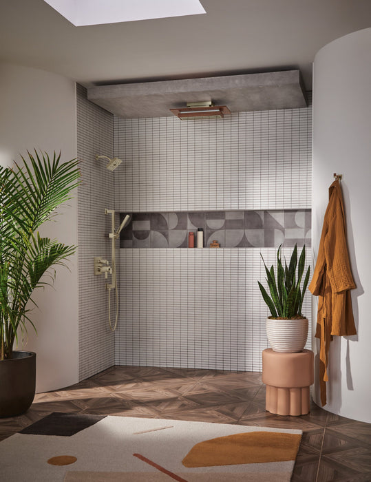 Brizo Frank Lloyd Wright 81422 21” Single-Function Raincan Shower Head with Integrated Lighting - 1.75 GPM