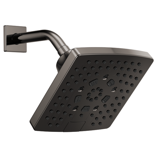 Brizo Essential Shower 87406 7” Linear Square H20Kinetic Multi-Function Wall Mount Showerhead