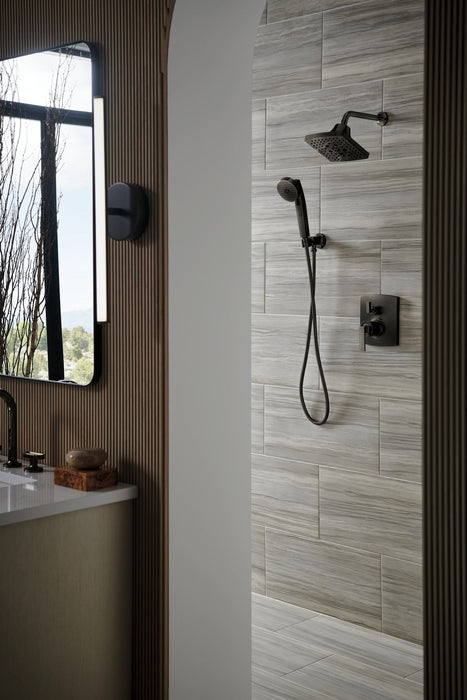 Brizo Essential Shower 87406 7” Linear Square H20Kinetic Multi-Function Wall Mount Showerhead