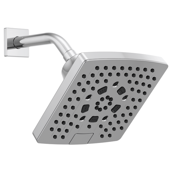 Brizo Essential Shower 87406 7” Linear Square H20Kinetic Multi-Function Wall Mount Showerhead