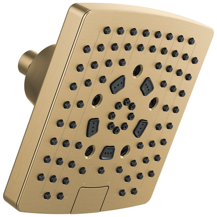 Brizo Essential Shower 87406 7” Linear Square H20Kinetic Multi-Function Wall Mount Showerhead