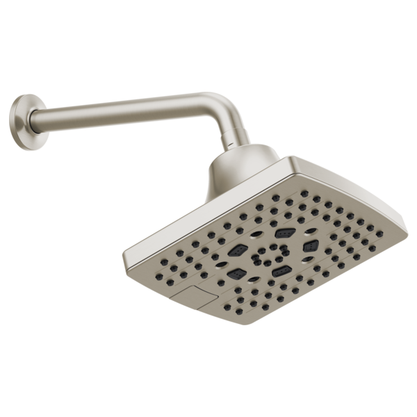 Brizo Essential Shower 87406 7” Linear Square H20Kinetic Multi-Function Wall Mount Showerhead