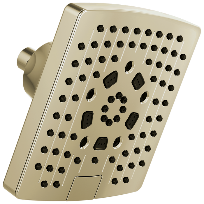 Brizo Essential Shower 87406 7” Linear Square H20Kinetic Multi-Function Wall Mount Showerhead