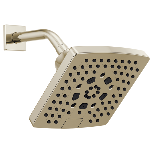 Brizo Essential Shower 87406 7” Linear Square H20Kinetic Multi-Function Wall Mount Showerhead