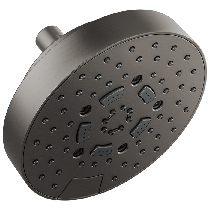 Brizo Essential Shower 87492 7" Linear Round H2Okinetic Multi-Function Wall Mount Shower Head - 1.75 GPM