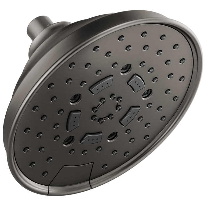 Brizo Essential Shower 87495 7" Classic Round H2Okinetic Multi-Function Wall Mount Shower Head - 1.75 GPM