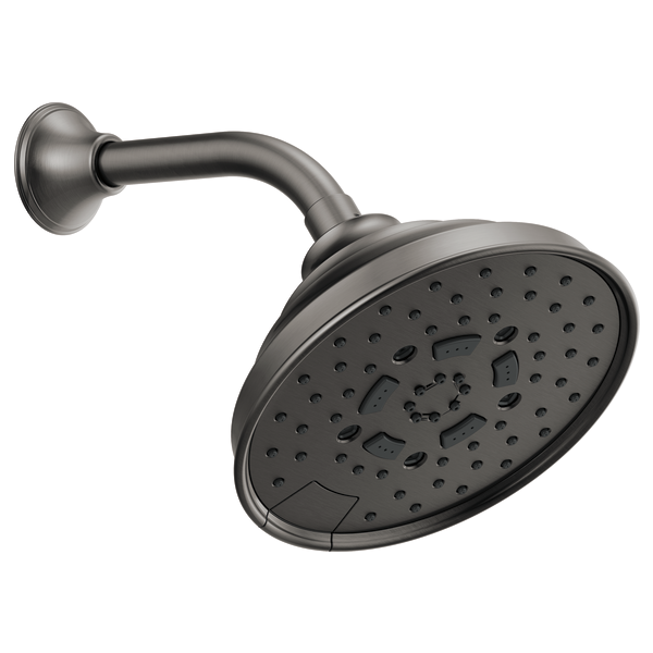 Brizo Essential Shower 87495 7" Classic Round H2Okinetic Multi-Function Wall Mount Shower Head - 1.75 GPM