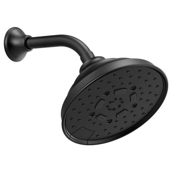 Brizo Essential Shower 87495 7" Classic Round H2Okinetic Multi-Function Wall Mount Shower Head - 1.75 GPM