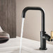 Brizo Litze 61054LF Bar Faucet with Square Spout and Industrial Handle Kit, matte black luxe gold - view 5