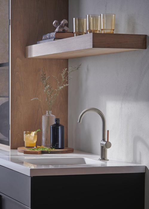 Brizo Odin 61075LF Bar Faucet with Arc Spout - Less Handle