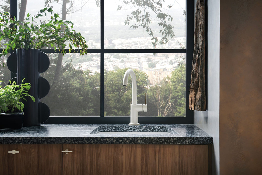 Brizo Odin 61075LF Bar Faucet with Arc Spout - Less Handle