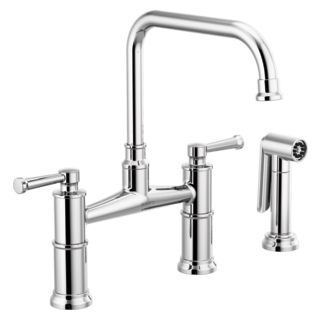 Brizo Artesso 62525LF Bridge Faucet with Side Sprayer