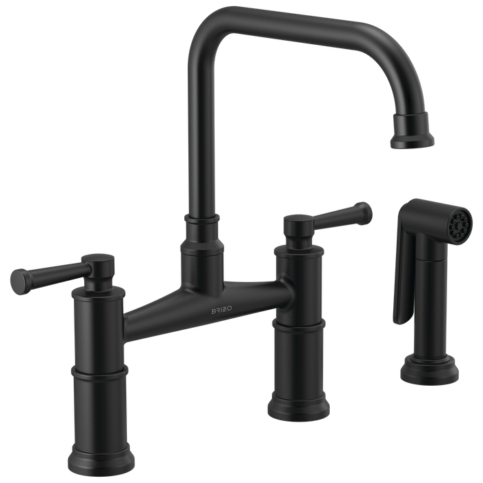 Brizo Artesso 62525LF Bridge Faucet with Side Sprayer