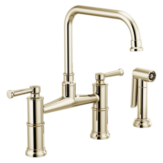 Brizo Artesso 62525LF Bridge Faucet with Side Sprayer
