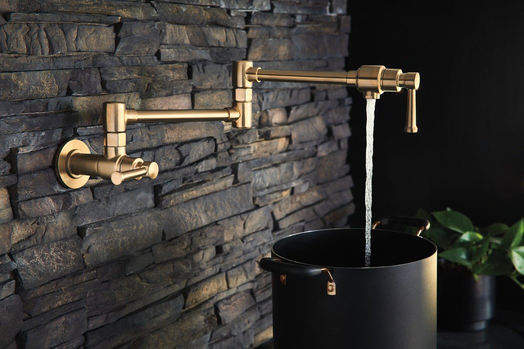 Brizo 62825LF Artesso Wall Mount Pot Filler